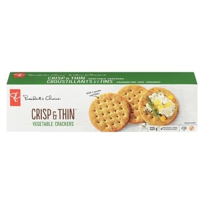 Crisp & Thin Vegetable Crackers