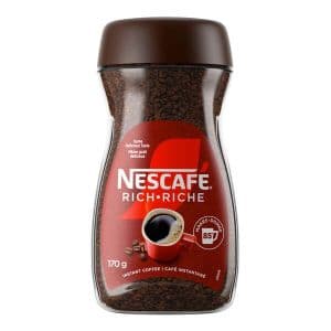 Nescafé Café instantané décaféiné riche en pot 100 g