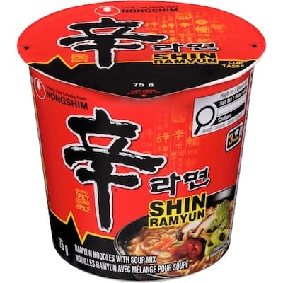 Shin Brand Cup Noodle, Oolongmen Shin