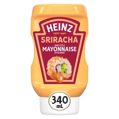 Heinz Sauce style mayonnaise sriracha 340 ml
