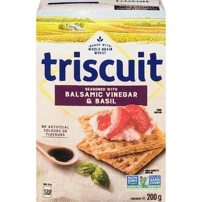 TRISCUIT Balsamic Vinegar & Basil Crackers