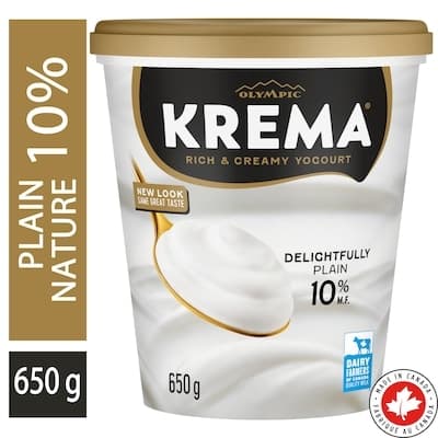 Krema Plain Yogurt 10%