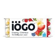 iÖGO Pots de yogourt 1.5 % fraise framboise bleuet vanille 16 x 100 g