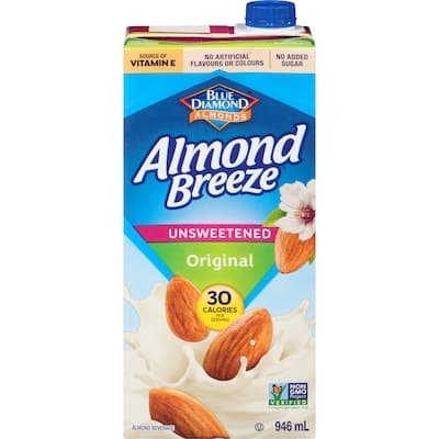Almond Breeze Natural Almond, Unsweetened