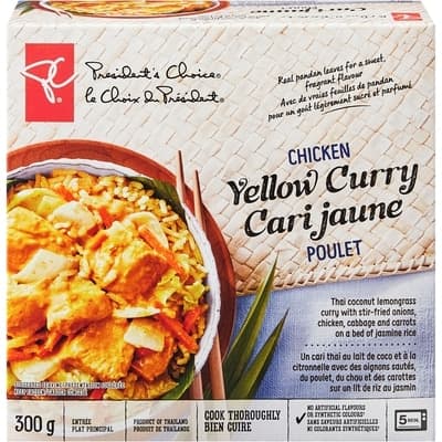 Chicken Yellow Curry on Rice