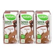 Boisson de soya enrichie au chocolat biologique