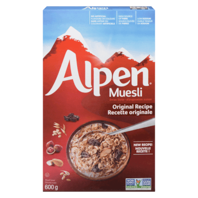 Alpen Muesli Cereal Swiss Style Original Recipe