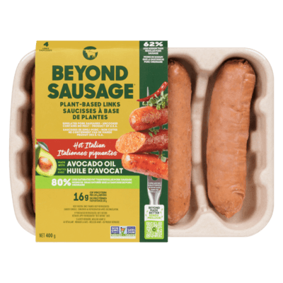 Plant-Based Dinner Sausage - Hot, 4ct