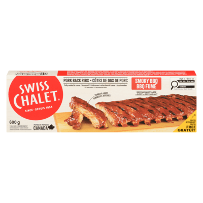 Pork Back Ribs in BBQ Sauce
