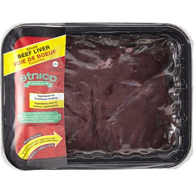 Beef Liver, Sliced