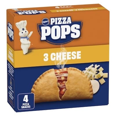 Pizza Pops 3 Cheese Flavour, 4 ct