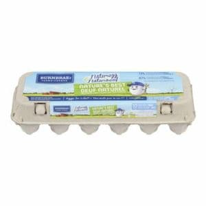 Naturoeuf Oeufs gros naturels 12 un