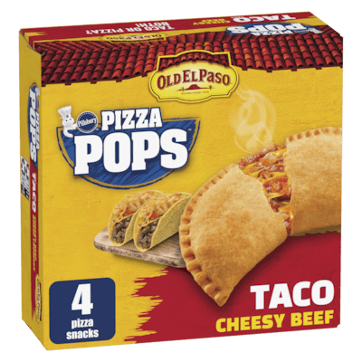 Pizza Snacks Taco Flavour Cheesy Beef