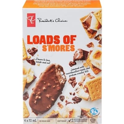 Loads of S'mores Ice Cream Bar
