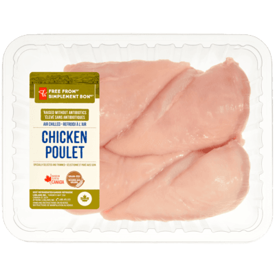 Poitrines de poulet