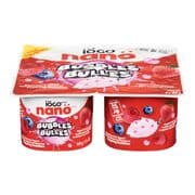 Yogourt aux petits fruits et aux bulles de fraise 1.5%