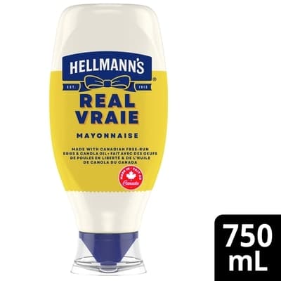 Mayonnaise condiment for salads, burgers, gluten-free