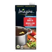 Bouillon de bœuf faible en sodium biologique