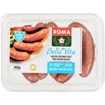 Roma Galette de saucisse Italienne 440 g 4 un