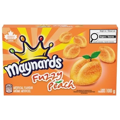 Fuzzy Peach Candy Gummy Candy