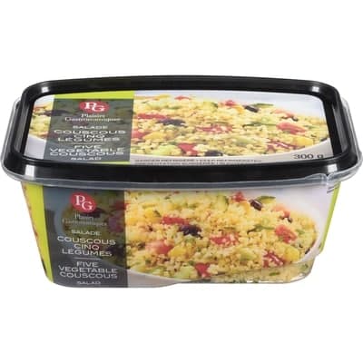 Plaisirs Gastronomiques Salade de couscous cinq légumes 300 g