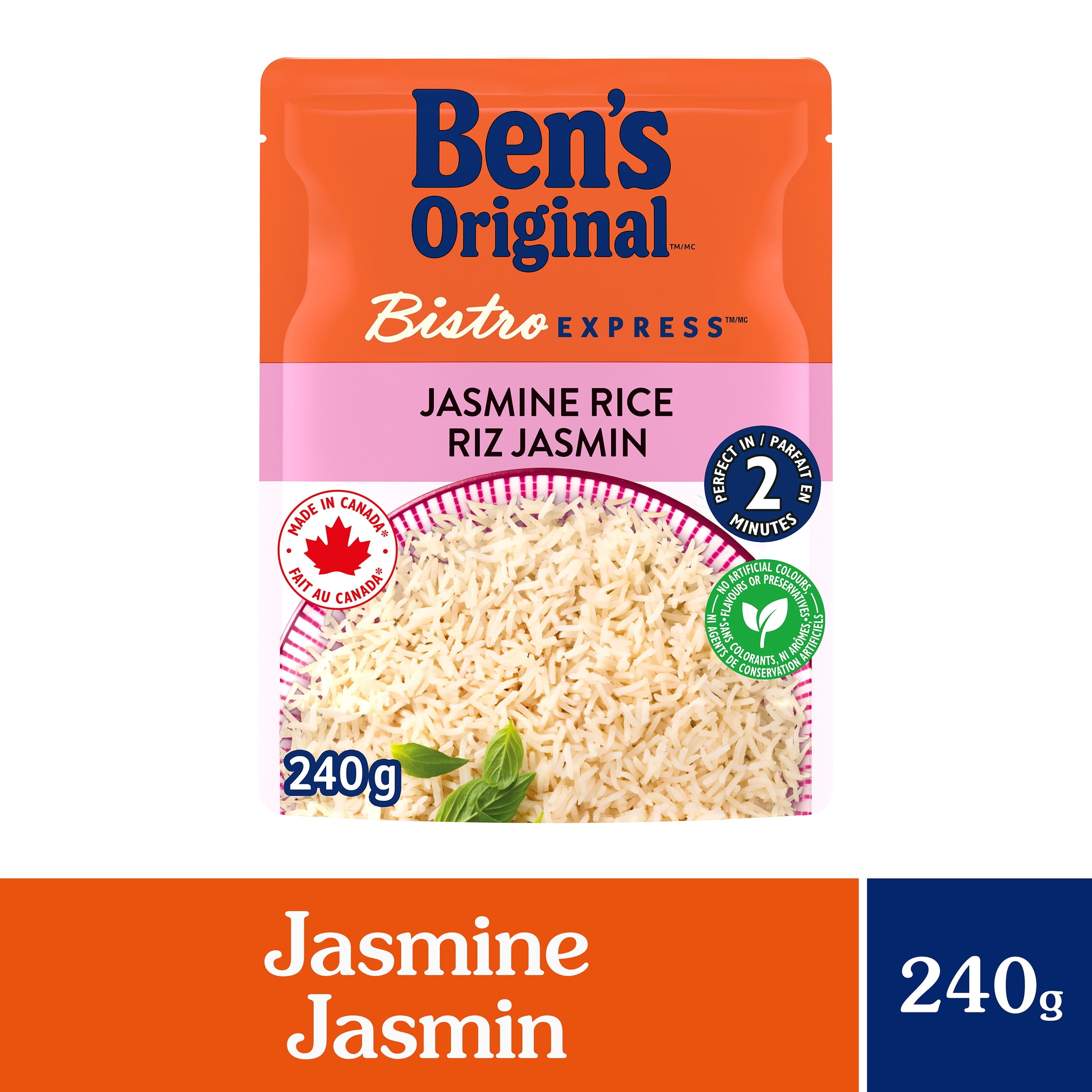BEN'S ORIGINAL BISTRO EXPRESS Jasmine Rice Side Dish, 240g