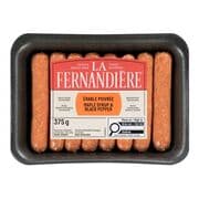 La Fernandière Saucisses poivre noir et sirop d'érable 375 g