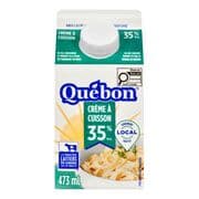Québon Ultra Crème 35 % Crème à cuisson plus épaisse 473 ml