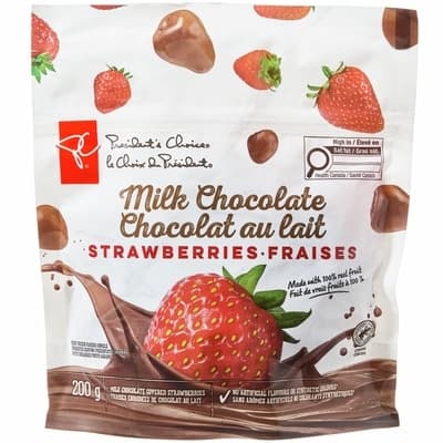 Milk Chocolate Covered Strawberries