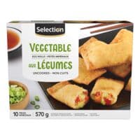 Selection Pâtés impériaux aux légumes surgelés