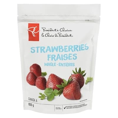 Frozen Strawberries, Whole