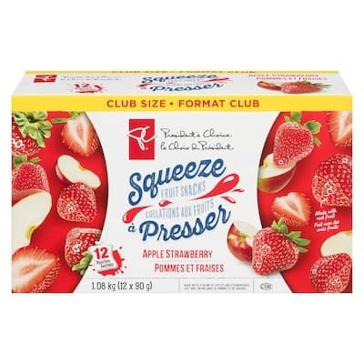 Apple Strawberry Squeeze Fruit Snacks