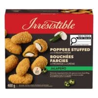 Irrésistible Bouchées de jalapeño farcies au fromage à la créme surgelées