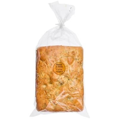 Focaccia Bread, Rosemary & Sea Salt