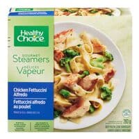 Healthy Choice Gourmet Steamers Entrée Fettuccini Alfredo au poulet surgeléé 283 g