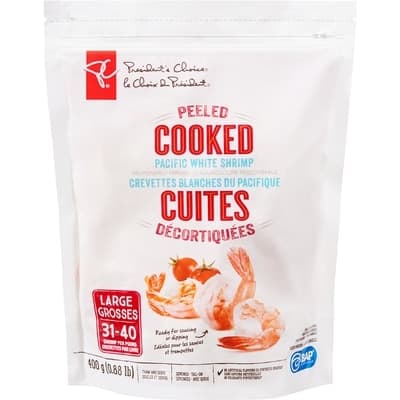 Pacific White Shrimp Cooked Peeled