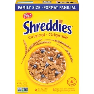Post Shreddies Céréales originale 635 g