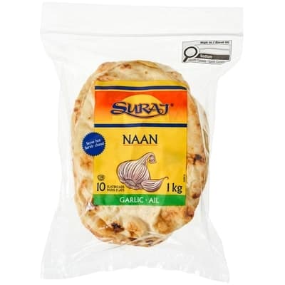 Naan Garlic Flatbreads