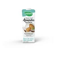 Natur-a Boisson aux amandes enrichie non sucrée à la noix de coco