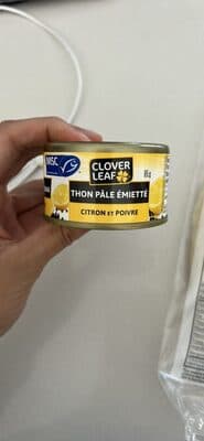 Thon Pâle Émietté Citron et Poivre