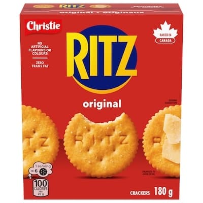 RITZ Original Crackers, Rich and buttery tasting, flaky