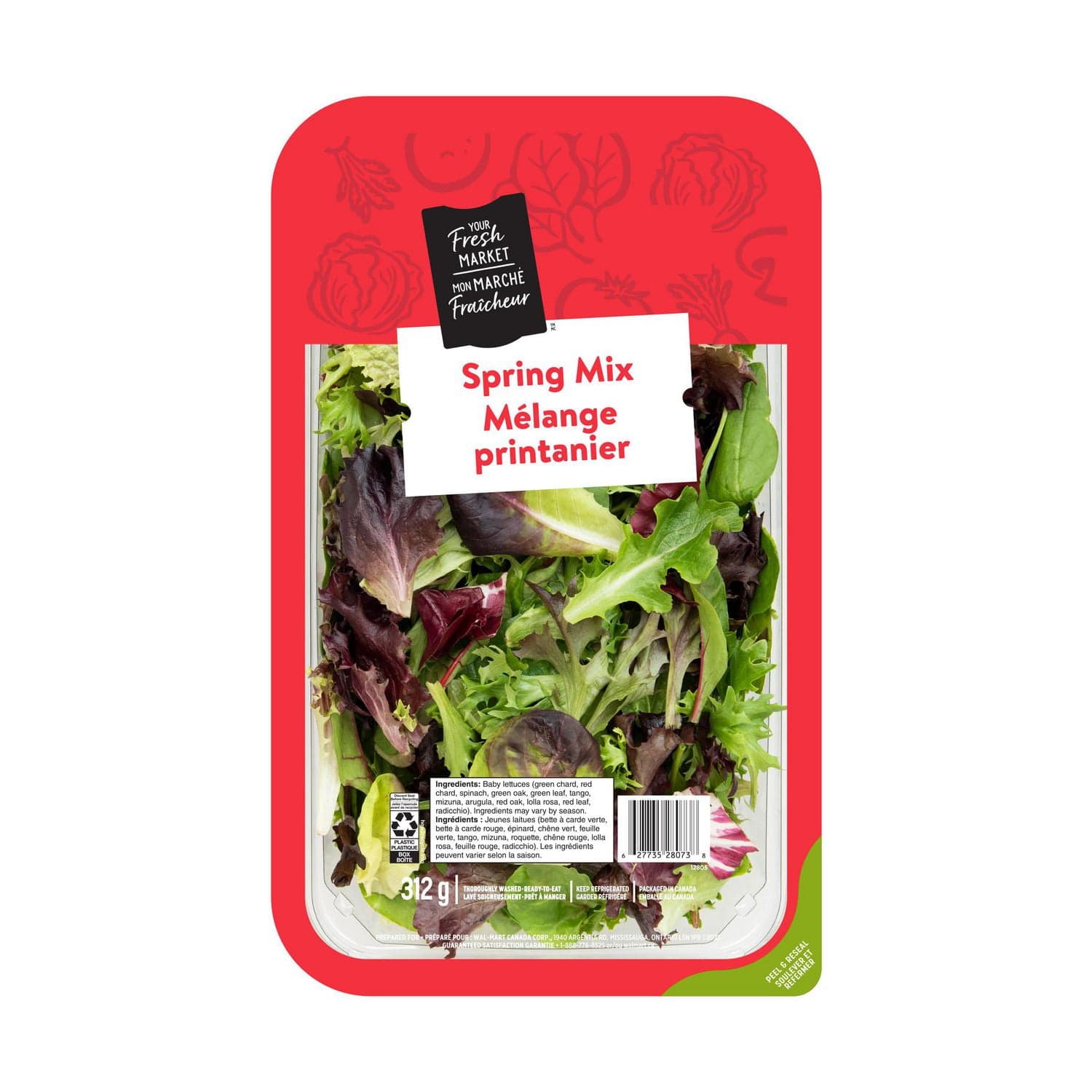 Spring Mix Prewashed