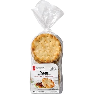 Traditional Naan Rounds