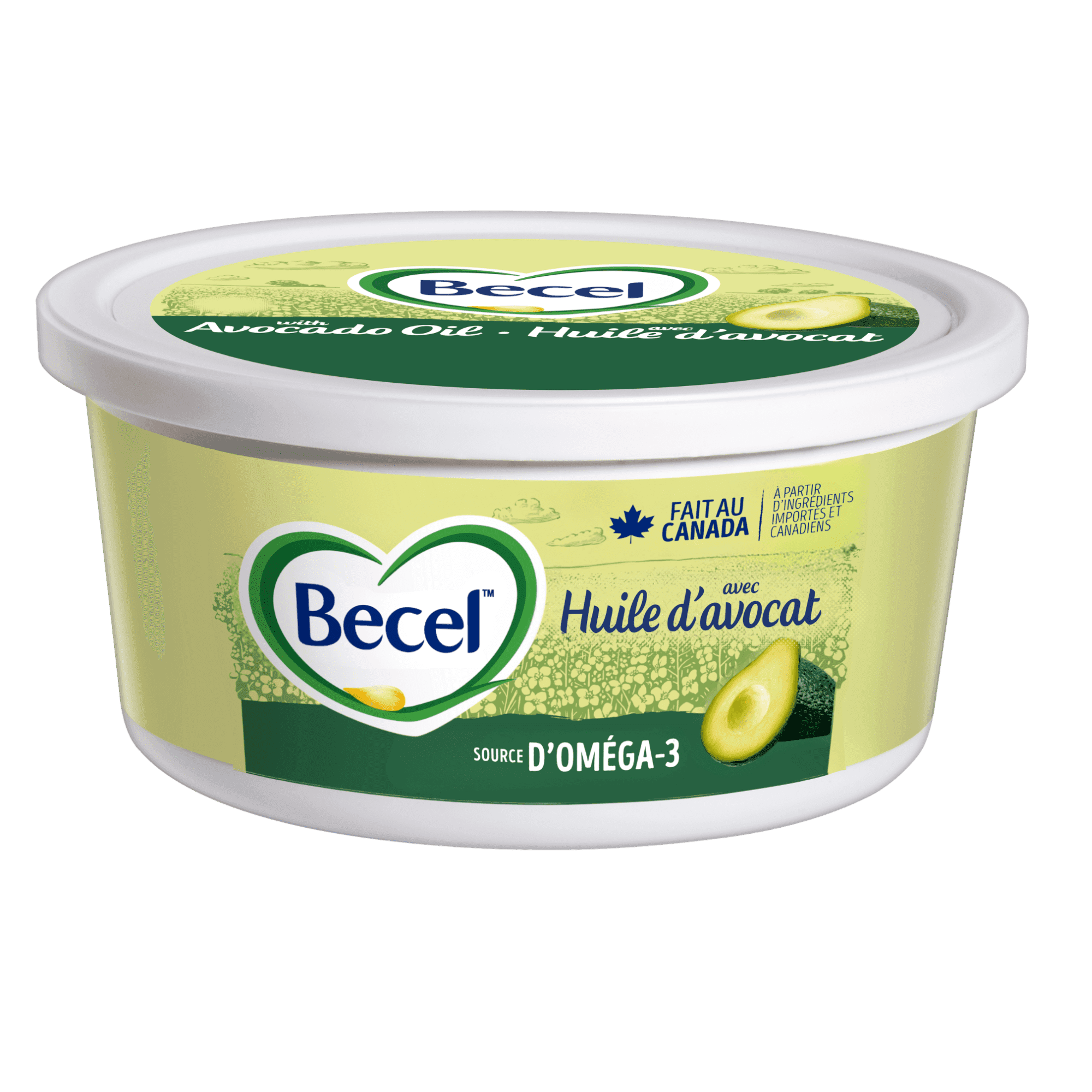 Becel à l'huile d'avocat Margarine 400 G