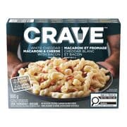 Crave Frozen Meal White Cheddar Macaroni & Cheese With Bacon 300 g