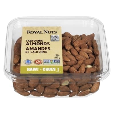 Royal Nuts Amandes nature crues 325 g