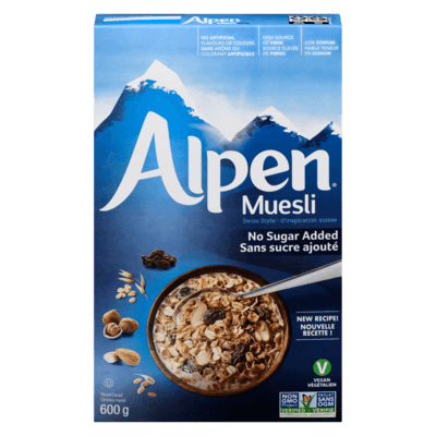 Alpen Muesli, No Sugar Added