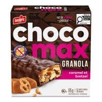Choco Max Barres tendres au caramel et bretzel enrobées de chocolat