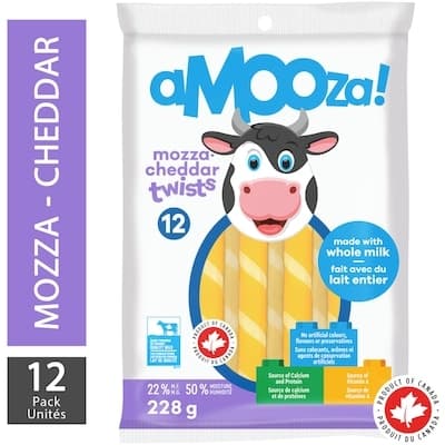 ! Mozza Cheddar Twists 12-Pack