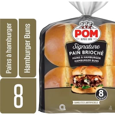 Signature Gold Hamburger Buns